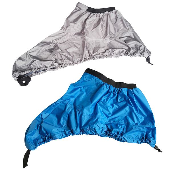 2x universal adjustable kayak canoe cockpit spray skirt deck cover gray+blue
2x universal adjustable kayak canoe cockpit spray skirt deck cover gray+blue