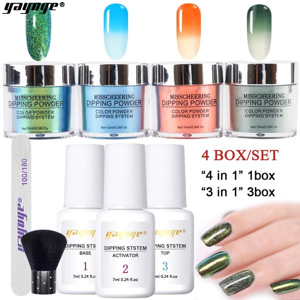 yayoge 9 pcs/set dipping nail powder sets for nail extension infiltration mirror carved function art for home use
yayoge 9 pcs/set dipping nail powder sets for nail extension infiltration mirror carved function art for home use