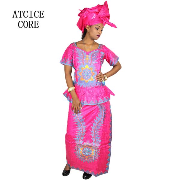 african dresses for women bazin riche clothes embroidery design dress for lady, Red
african dresses for women bazin riche clothes embroidery design dress for lady, Red