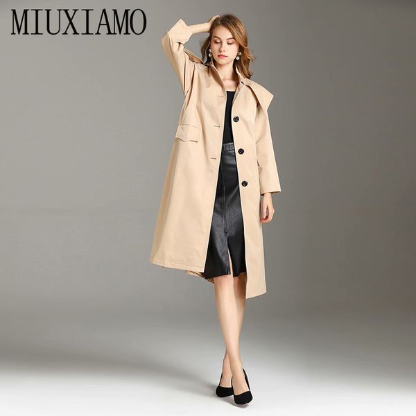 miximao europe fashion 2019 fall double breasted turn-down collar full sleeve flowers print with sashes long coat women, Black
miximao europe fashion 2019 fall double breasted turn-down collar full sleeve flowers print with sashes long coat women, Black