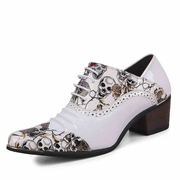 new arrival mens thick high heels patent leather bullock shoes point toe brogue oxfords printing shoe lace-up zapatos hombre man, Black
new arrival mens thick high heels patent leather bullock shoes point toe brogue oxfords printing shoe lace-up zapatos hombre man, Black
