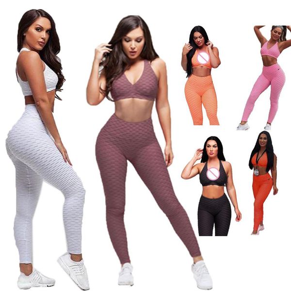 women fashion fitness clothes set solid color bra tight-fitting pants 2-pieces all seasons set sports, casual, White;black
women fashion fitness clothes set solid color bra tight-fitting pants 2-pieces all seasons set sports, casual, White;black