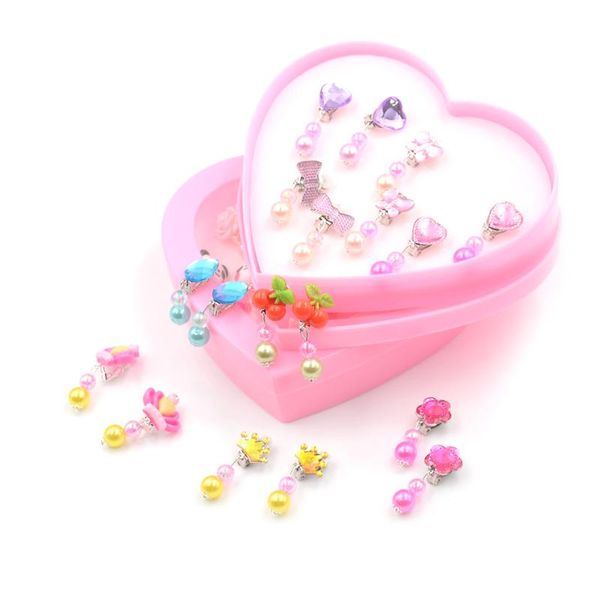 7pairs симпатичные дети jewelry baby girl серьги дети партия подарков животных уха клип на пирсинг мультфильм duck розовый серьги, Silver
7pairs симпатичные дети jewelry baby girl серьги дети партия подарков животных уха клип на пирсинг мультфильм duck розовый серьги, Silver