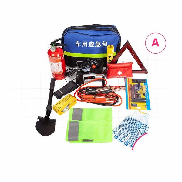 new 13-piece vehicle car motorcycle kit emergency rescue kit for small portable vehicles fire extinguisher multifunctional first aid kit
new 13-piece vehicle car motorcycle kit emergency rescue kit for small portable vehicles fire extinguisher multifunctional first aid kit
