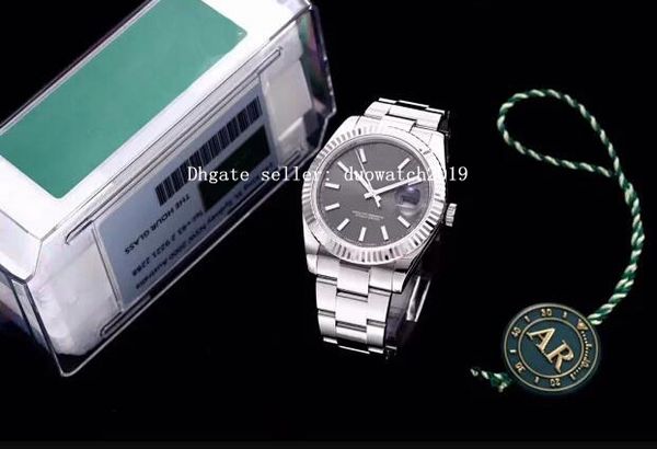 men's calibre 41mm mens automatic 2824 eta ar watches black 904l all steel bracelet perpetual 116334 126334 men's business wristwa, Slivery;brown
men's calibre 41mm mens automatic 2824 eta ar watches black 904l all steel bracelet perpetual 116334 126334 men's business wristwa, Slivery;brown