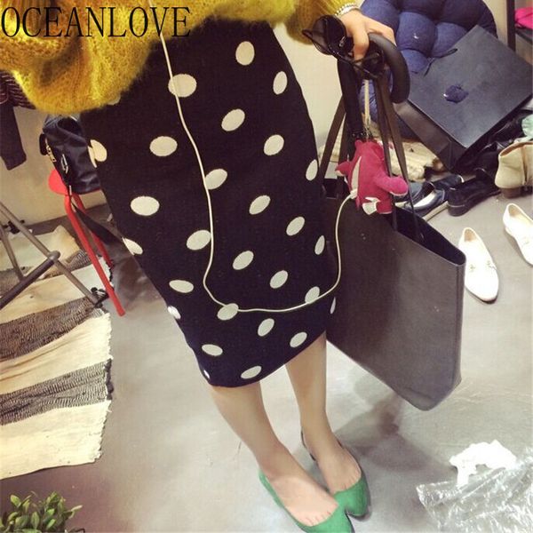 skirts oceanlove dot knitted high waist spring autumn stretch faldas vintage 2021 korean bodycon fashion skirt women 14952, Black
skirts oceanlove dot knitted high waist spring autumn stretch faldas vintage 2021 korean bodycon fashion skirt women 14952, Black