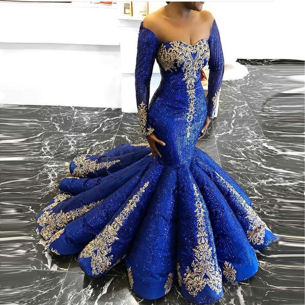 luxury 2019 royal blue prom dresses off the shoulder lace sequins beaded sparkle evening gowns mermaid ruffles black girls robes de soiree
luxury 2019 royal blue prom dresses off the shoulder lace sequins beaded sparkle evening gowns mermaid ruffles black girls robes de soiree