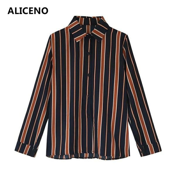 aliceno new 2019 women fashion striped v-neck baggy blouse lady casual loose tunic plus size shirts -xxxxl w19051602, White
aliceno new 2019 women fashion striped v-neck baggy blouse lady casual loose tunic plus size shirts -xxxxl w19051602, White