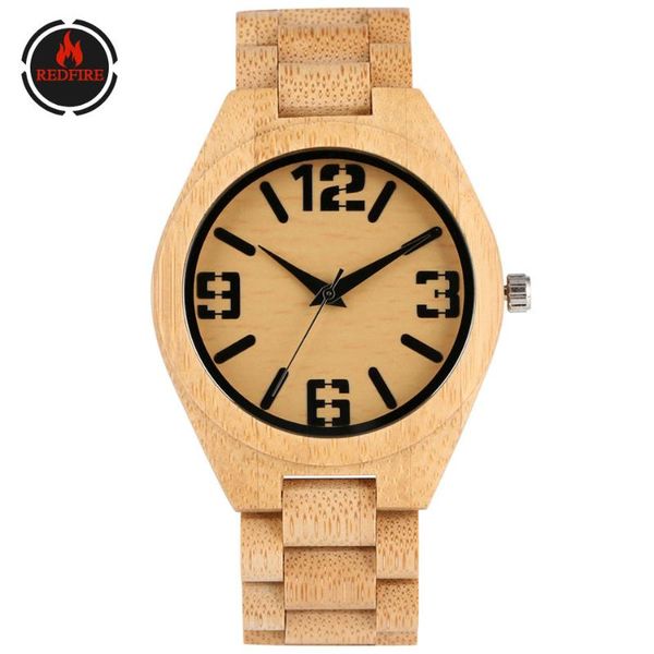 redfire full bamboo wood watch men size wooden bangle wrist watch quartz movement folding clasp natural wood men's watches, Slivery;brown
redfire full bamboo wood watch men size wooden bangle wrist watch quartz movement folding clasp natural wood men's watches, Slivery;brown