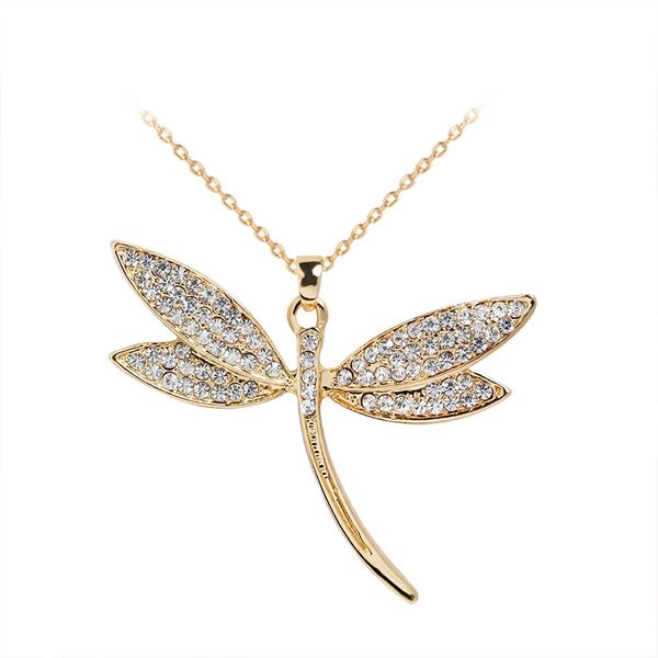 elegant gold dragonfly cz pendant chain necklace for women charming lady wedding party jewelry fashion new year gift accessories, Silver
elegant gold dragonfly cz pendant chain necklace for women charming lady wedding party jewelry fashion new year gift accessories, Silver