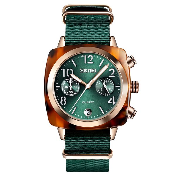 skmei fashion women watches men quartz wristwatches waterproof satch multi-dial quartz watches relogio feminino 9186, Slivery;brown
skmei fashion women watches men quartz wristwatches waterproof satch multi-dial quartz watches relogio feminino 9186, Slivery;brown