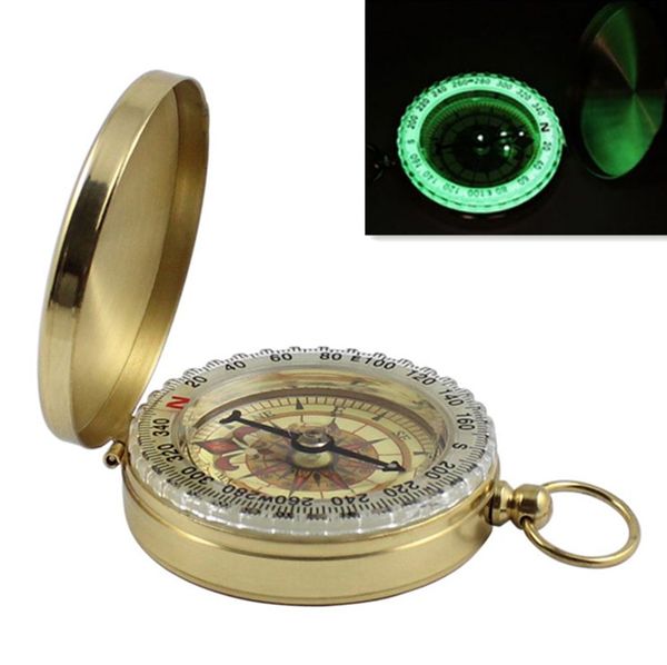new outdoor camping hiking compass portable pocket brass gold color copper compass navigation with noctilucence display
new outdoor camping hiking compass portable pocket brass gold color copper compass navigation with noctilucence display