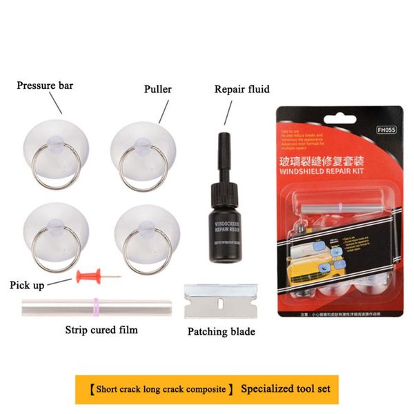 car windshield repair kit glass windscreen restore repairing tools set big chip crack repairing car auto kit
car windshield repair kit glass windscreen restore repairing tools set big chip crack repairing car auto kit