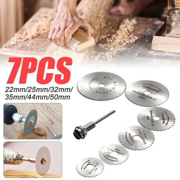6pcs hss circular saw blade + 1pcs hss circular rotary blade wheel discs mandrel for wood cutting saws tool accessories kit saws
6pcs hss circular saw blade + 1pcs hss circular rotary blade wheel discs mandrel for wood cutting saws tool accessories kit saws