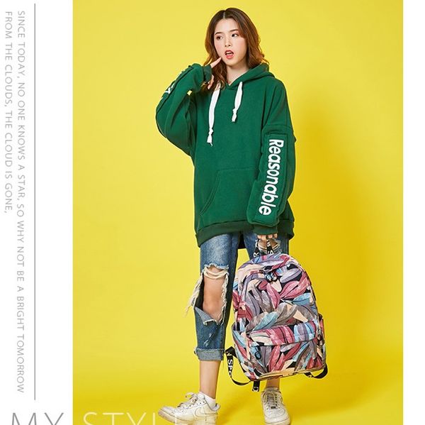 art feather print women backpack korean preppy teenager girl school bag casual ladies travel daily bags large lapbag packs
art feather print women backpack korean preppy teenager girl school bag casual ladies travel daily bags large lapbag packs