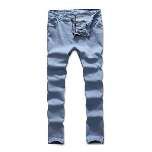 mens new designer jeans pants solid color fashion style homme clothing button zippere slim casual apparel, Blue
mens new designer jeans pants solid color fashion style homme clothing button zippere slim casual apparel, Blue