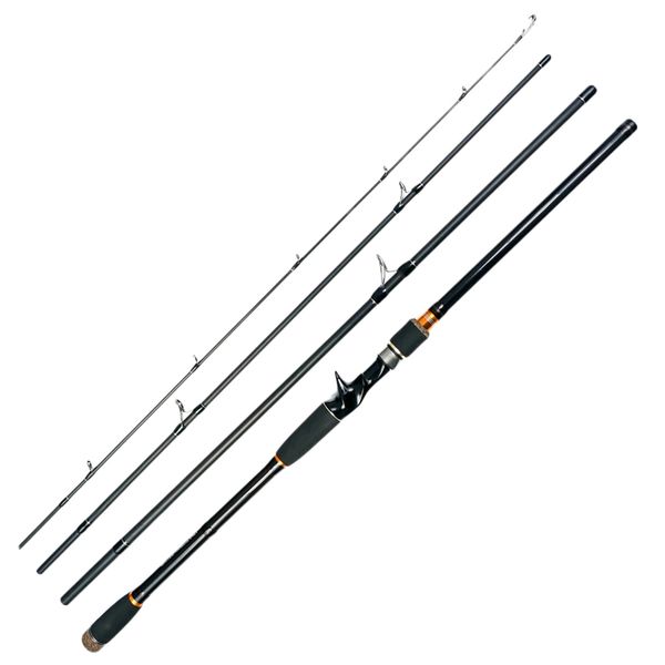 2.4m lure rod 4 section carbon casting fishing rod travel baitcasting fishing pole saltwater casting
2.4m lure rod 4 section carbon casting fishing rod travel baitcasting fishing pole saltwater casting