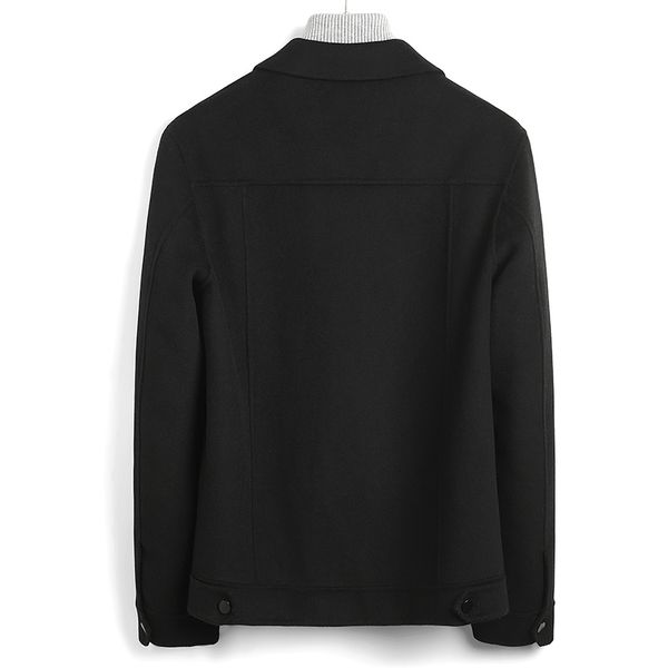 wool men jacket double-sided spring autumn woolen coat handmade korean short mens overcoat coats and jackets 5220 kj4622, Black
wool men jacket double-sided spring autumn woolen coat handmade korean short mens overcoat coats and jackets 5220 kj4622, Black