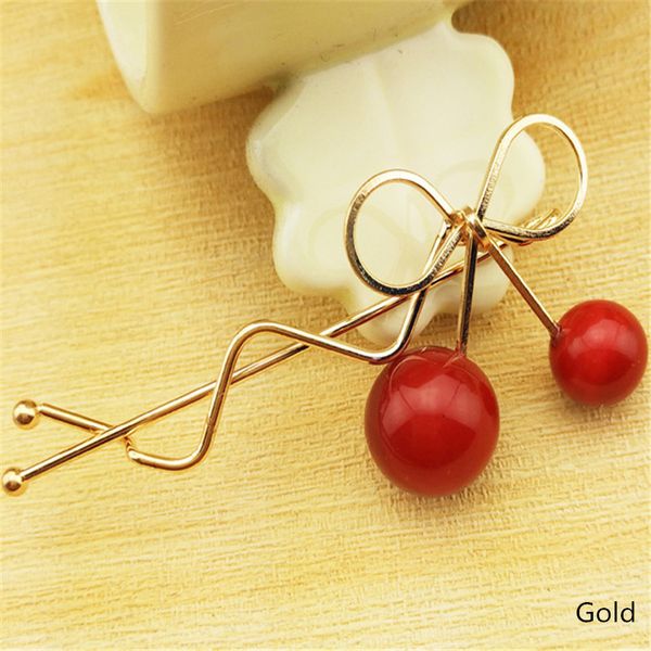 sweet hair clip romantic girls cherry shaped bow hairpin elegant twist headdress gifts 1 pc hair pin hairpins for women, Golden;silver
sweet hair clip romantic girls cherry shaped bow hairpin elegant twist headdress gifts 1 pc hair pin hairpins for women, Golden;silver