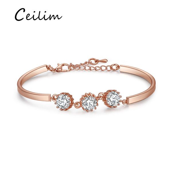 trendy adjustable cz charm bracelets bangles for women 18k rose gold plated cubic zirconia bracelets fashion party weeding jewelry gifts, Black
trendy adjustable cz charm bracelets bangles for women 18k rose gold plated cubic zirconia bracelets fashion party weeding jewelry gifts, Black