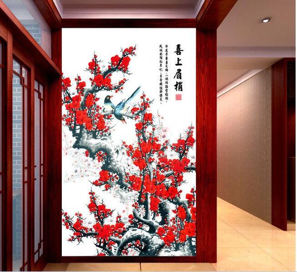 WDBH 3d wallpaper custom photo Chinese plum Birds and flowers porch home decor living room 3d wall muals wall paper for walls 3 d
WDBH 3d wallpaper custom photo Chinese plum Birds and flowers porch home decor living room 3d wall muals wall paper for walls 3 d