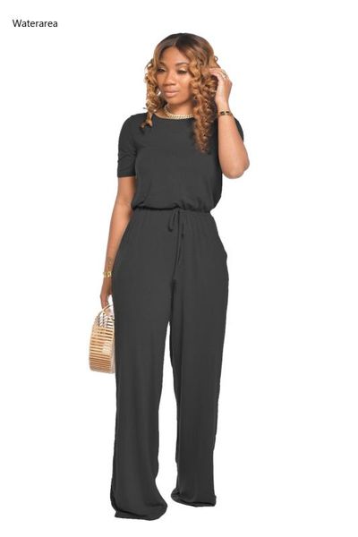 summer women romper elastic solid color short sleeve o-neck sashes loose bodycon jumpsuit night club party playsuit outfit, Black;white
summer women romper elastic solid color short sleeve o-neck sashes loose bodycon jumpsuit night club party playsuit outfit, Black;white