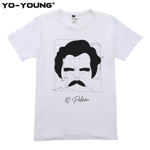 yo-young men t-shirts pablo escobar casual design digital printed 100% combed cotton summer tee homme print on demond, White;black
yo-young men t-shirts pablo escobar casual design digital printed 100% combed cotton summer tee homme print on demond, White;black