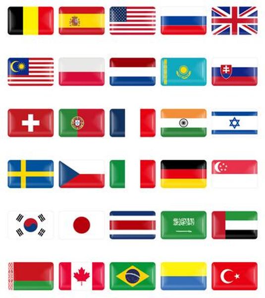 10pcs/set steering wheel 3d shield flag sticker national flags emblem decal decorating for bmw audi toyota ford nissan auto accessories
10pcs/set steering wheel 3d shield flag sticker national flags emblem decal decorating for bmw audi toyota ford nissan auto accessories