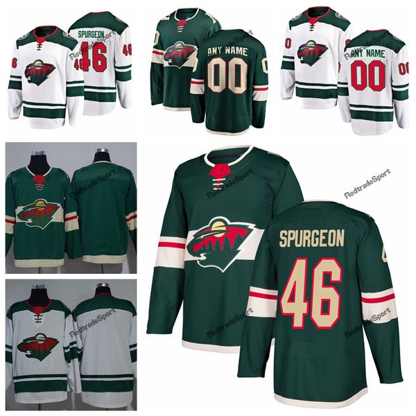 2019 minnesota wild jared spurgeon hockey jerseys mens custom name home green white #46 jared spurgeon stitched hockey shirts s-xxxl, Black;red
2019 minnesota wild jared spurgeon hockey jerseys mens custom name home green white #46 jared spurgeon stitched hockey shirts s-xxxl, Black;red