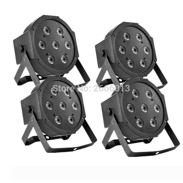4pcs lot 7x12w led par light rgbw 4in1 flat par led dmx512 disco lights professional stage dj equipment club wedding party lamps
4pcs lot 7x12w led par light rgbw 4in1 flat par led dmx512 disco lights professional stage dj equipment club wedding party lamps