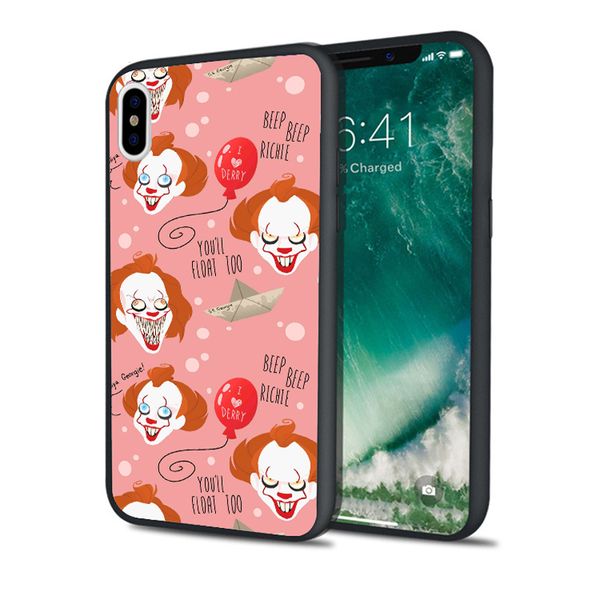 fundas cartoon pennywise phone case for iphone 11 pro xs max xr 8 7 6s plus 5s se 5 case black soft silicone tpu cover.
fundas cartoon pennywise phone case for iphone 11 pro xs max xr 8 7 6s plus 5s se 5 case black soft silicone tpu cover.