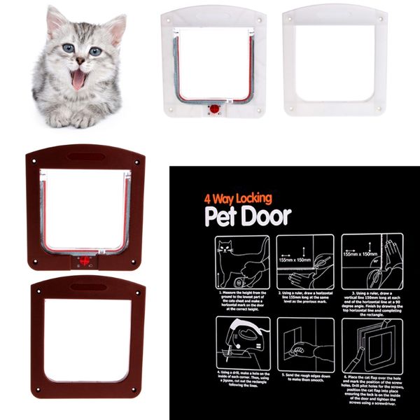 4 way pet cat kitten щенок собаки мелких животных замок lockable безопасный лоскут двери ворота
4 way pet cat kitten щенок собаки мелких животных замок lockable безопасный лоскут двери ворота