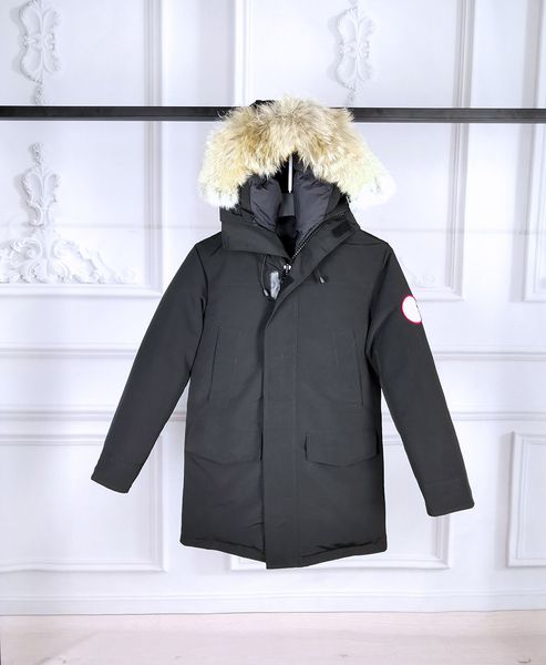 goose down mens winter jacket warm winter coat designer canada fashion brand down jacket large fur collar hooded winter jacket, Black
goose down mens winter jacket warm winter coat designer canada fashion brand down jacket large fur collar hooded winter jacket, Black