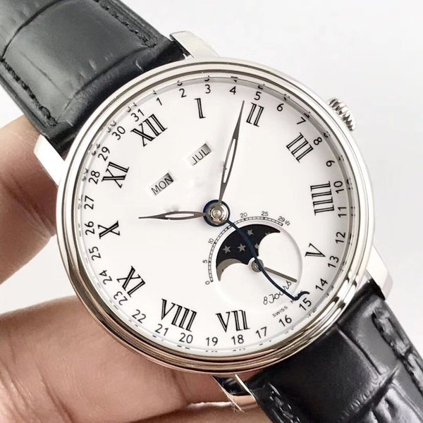 omfactory new product direct sales jb watch 6639 moon display 42mm cal.6639 automatic movement mechanical mens watch watches, Slivery;brown
omfactory new product direct sales jb watch 6639 moon display 42mm cal.6639 automatic movement mechanical mens watch watches, Slivery;brown