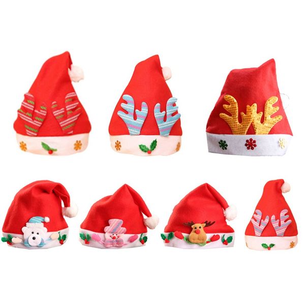 bright christmas hat child cute santa claus caps xmas holiday party decoratives supplies candy colors
bright christmas hat child cute santa claus caps xmas holiday party decoratives supplies candy colors