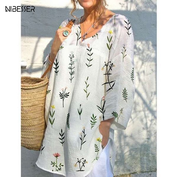 nibesser floral embroidery blouse women summer 2019 v neck long sleeve casual shirts fashion loose blusas feminina 3xl, White
nibesser floral embroidery blouse women summer 2019 v neck long sleeve casual shirts fashion loose blusas feminina 3xl, White