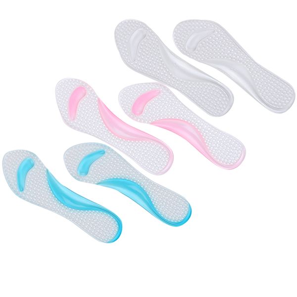 transparent/blue/pink women non-slip gel 3/4 length anti-slip massaging length arch support cushion orthopedic insoles, Black
transparent/blue/pink women non-slip gel 3/4 length anti-slip massaging length arch support cushion orthopedic insoles, Black