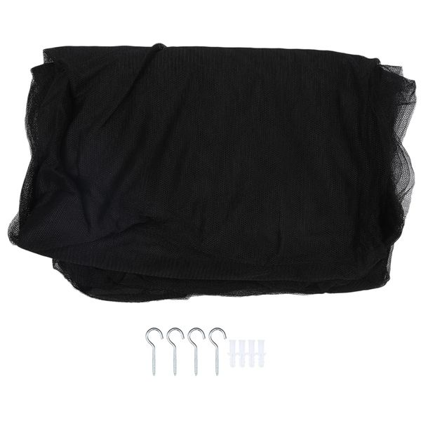 4-corner bed netting canopy mosquito net for queen/king sized bed 190*210*240cm (black) mosquito net
4-corner bed netting canopy mosquito net for queen/king sized bed 190*210*240cm (black) mosquito net