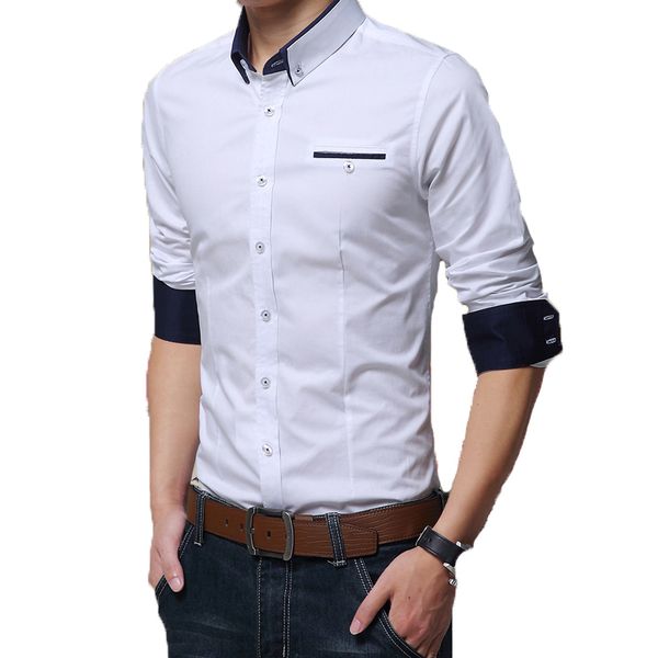 spring 2015the new korean version long sleeved cotton shirt men's shirts men wear clothes 6 colors size:-xxxxxl 49, White;black
spring 2015the new korean version long sleeved cotton shirt men's shirts men wear clothes 6 colors size:-xxxxxl 49, White;black