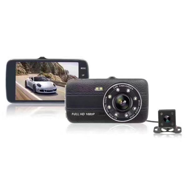 dual lenses 4 inch car video recorder full hd 1080p camera night vision motion sensor car dvr automobile data recorder new
dual lenses 4 inch car video recorder full hd 1080p camera night vision motion sensor car dvr automobile data recorder new