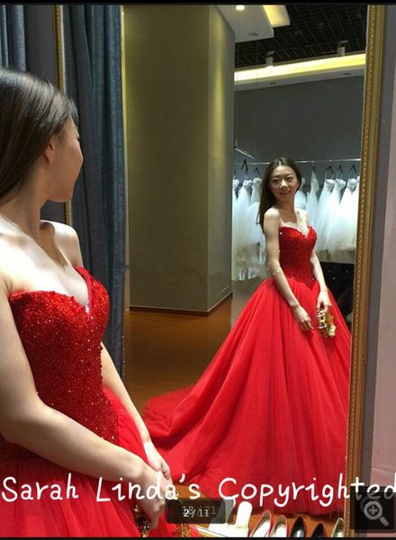 2019 new arrival red ball gown heavily beading prom dress strapless with sweetheart neck puffy princess prom gowns sale, Black
2019 new arrival red ball gown heavily beading prom dress strapless with sweetheart neck puffy princess prom gowns sale, Black