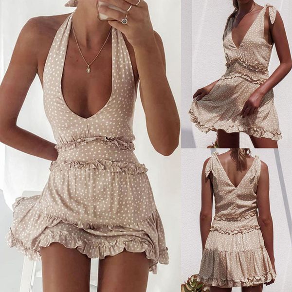 women fashion causal short v-neck mini dress summer bodycon bandage ruffles backless slim dresses woman party night vestido, Black;gray
women fashion causal short v-neck mini dress summer bodycon bandage ruffles backless slim dresses woman party night vestido, Black;gray