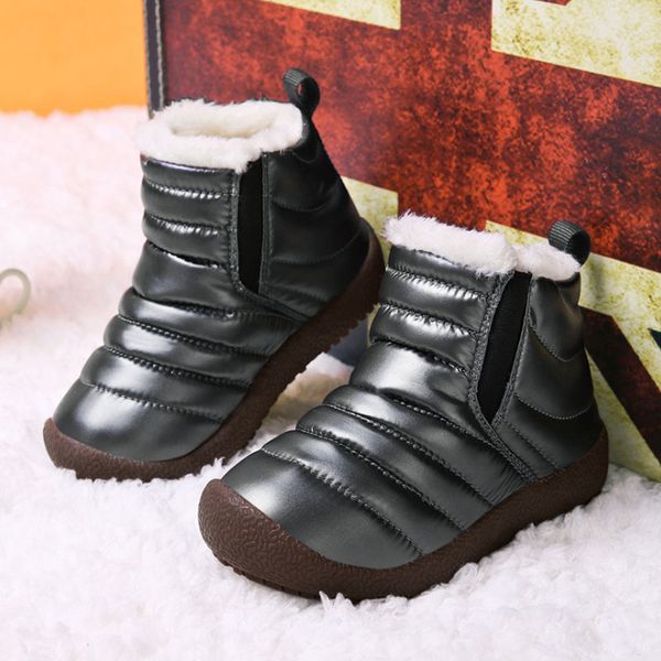 new winter children snow boots soft warm waterproof kids non-slip sport boots for girls boys toddler plush mountain, Black;grey
new winter children snow boots soft warm waterproof kids non-slip sport boots for girls boys toddler plush mountain, Black;grey