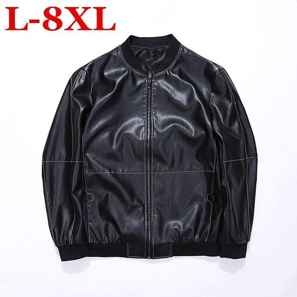 big size men's leather jacket design stand collar men casual motorcycle leather coat mens sheepskin jackets windbreaker coats, Black
big size men's leather jacket design stand collar men casual motorcycle leather coat mens sheepskin jackets windbreaker coats, Black