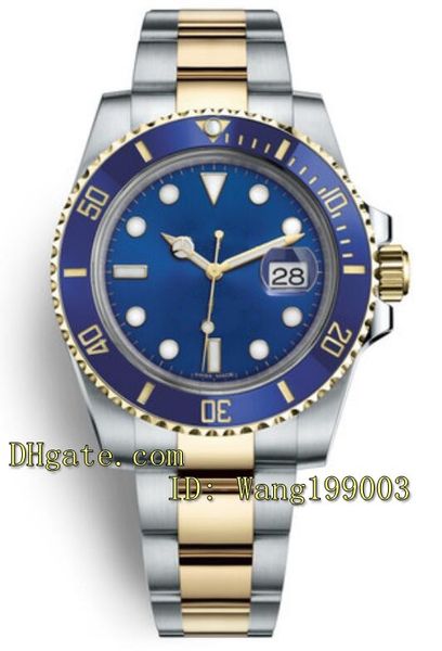 40mm blue ceramic bezel blue dial 116613lb 116618lb 116619lb mens watch asian 2813 movement automatic men's watch watches, Slivery;brown
40mm blue ceramic bezel blue dial 116613lb 116618lb 116619lb mens watch asian 2813 movement automatic men's watch watches, Slivery;brown