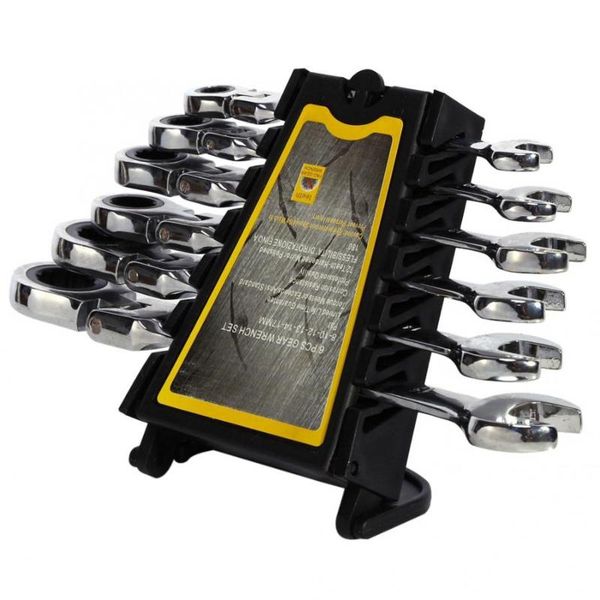 tool set 6 piece flexible wrench reversible ratcheting combination wrench set diy tool
tool set 6 piece flexible wrench reversible ratcheting combination wrench set diy tool