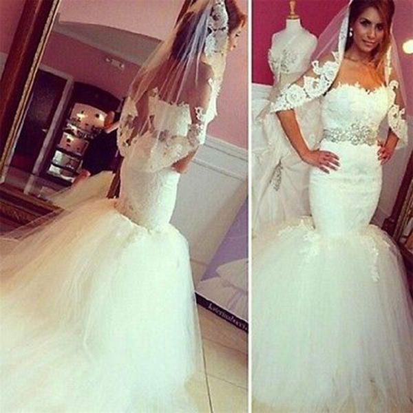 sleeveless corset back mermaid wedding dress with removable beaded sash tulle lace mermaid bridal dress for bride custom made, White
sleeveless corset back mermaid wedding dress with removable beaded sash tulle lace mermaid bridal dress for bride custom made, White