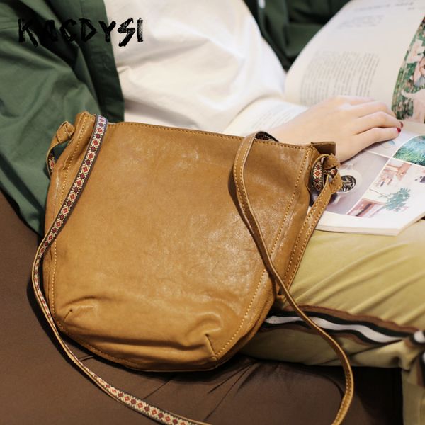 real sheepskin soft vintage women shoulder bag literary sweet girls small bucket bags simple casual crossbody messenger bag new
real sheepskin soft vintage women shoulder bag literary sweet girls small bucket bags simple casual crossbody messenger bag new