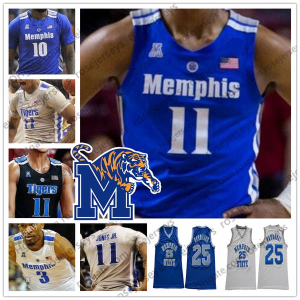 2019 memphis tigers # 0 dj jeffries 1 tyler harris 11 lester quinones 55 драгоценный achiuwa белый синий серый черный мужчины молодежный мал, Black
2019 memphis tigers # 0 dj jeffries 1 tyler harris 11 lester quinones 55 драгоценный achiuwa белый синий серый черный мужчины молодежный мал, Black