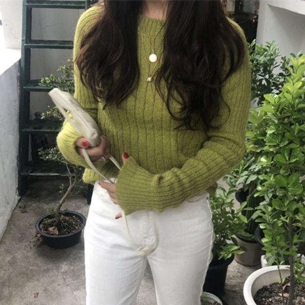 autumn winter pullover sweater long sleeve o-neck loose sueter mujer jumper pull femme casual womens sweaters 2019
autumn winter pullover sweater long sleeve o-neck loose sueter mujer jumper pull femme casual womens sweaters 2019